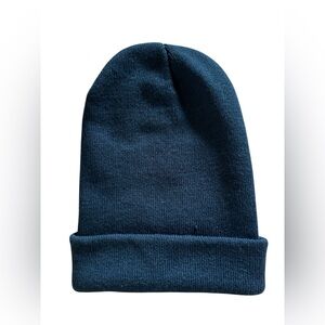 Blue Knit Beanie